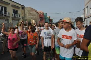 Bajada de la Rama en La Majadilla (Foto TF)